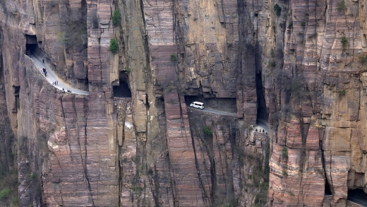 Guoliang Tunnel Road China