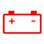 warning lights battery charge